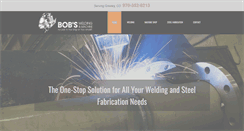 Desktop Screenshot of bobsweldingandmachine.com